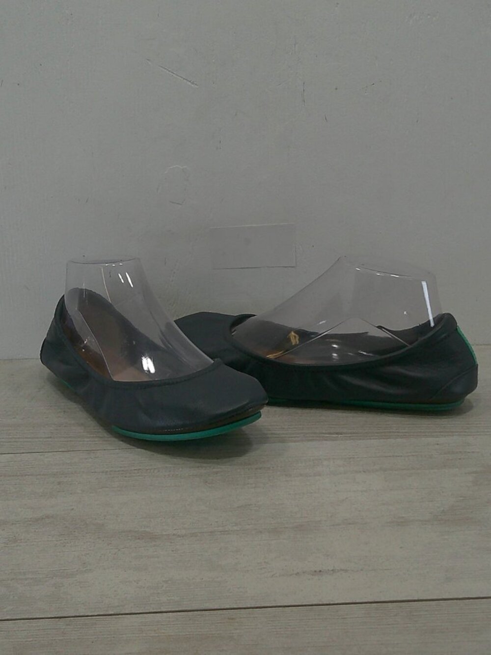 Authentic Tieks Classic Navy Italian Leather Foldable Ballet Flats Balletcore 8