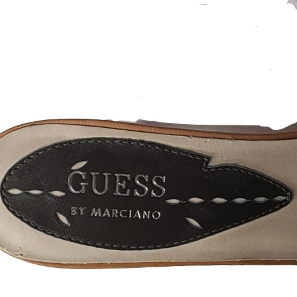 Guess by Marciano Brown Floral Slide Sandals - Picture 6 of 9
