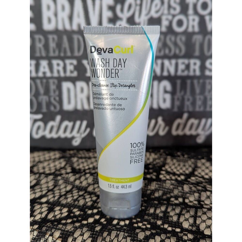 5/25 DevaCurl Wash Day Wonder Pre-cleanse Slip Detangler Mini