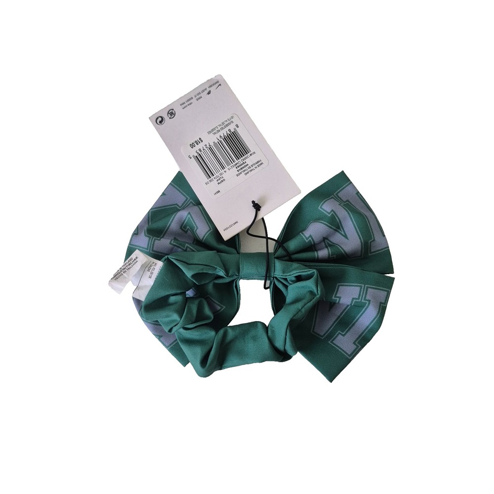 Nike Team Hair Bow Green Womens Polyester New‎
