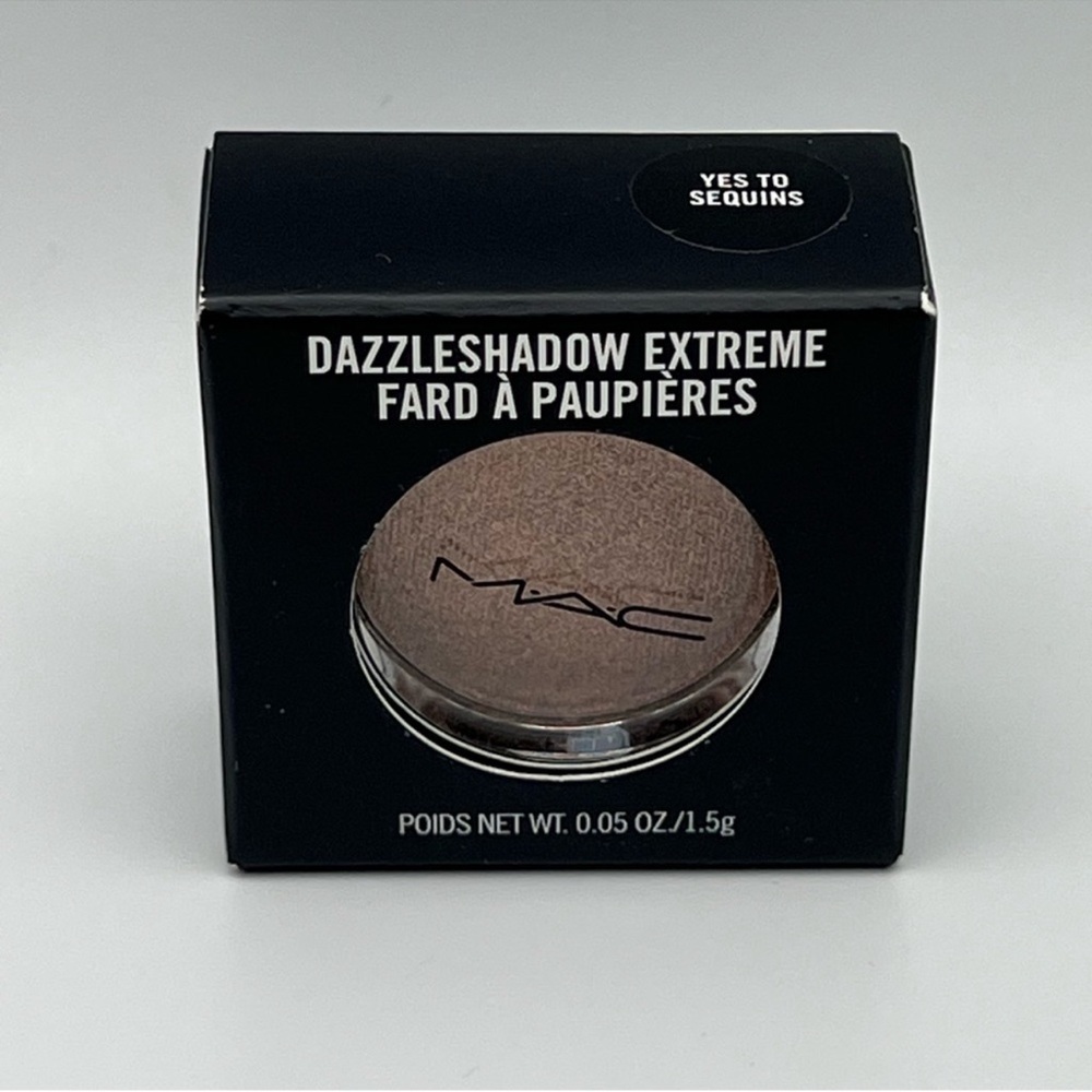 MAC Cosmetics Dazzleshadow Extreme Eyeshadow YES TO SEQUINS Brand New - Picture 3 of 3