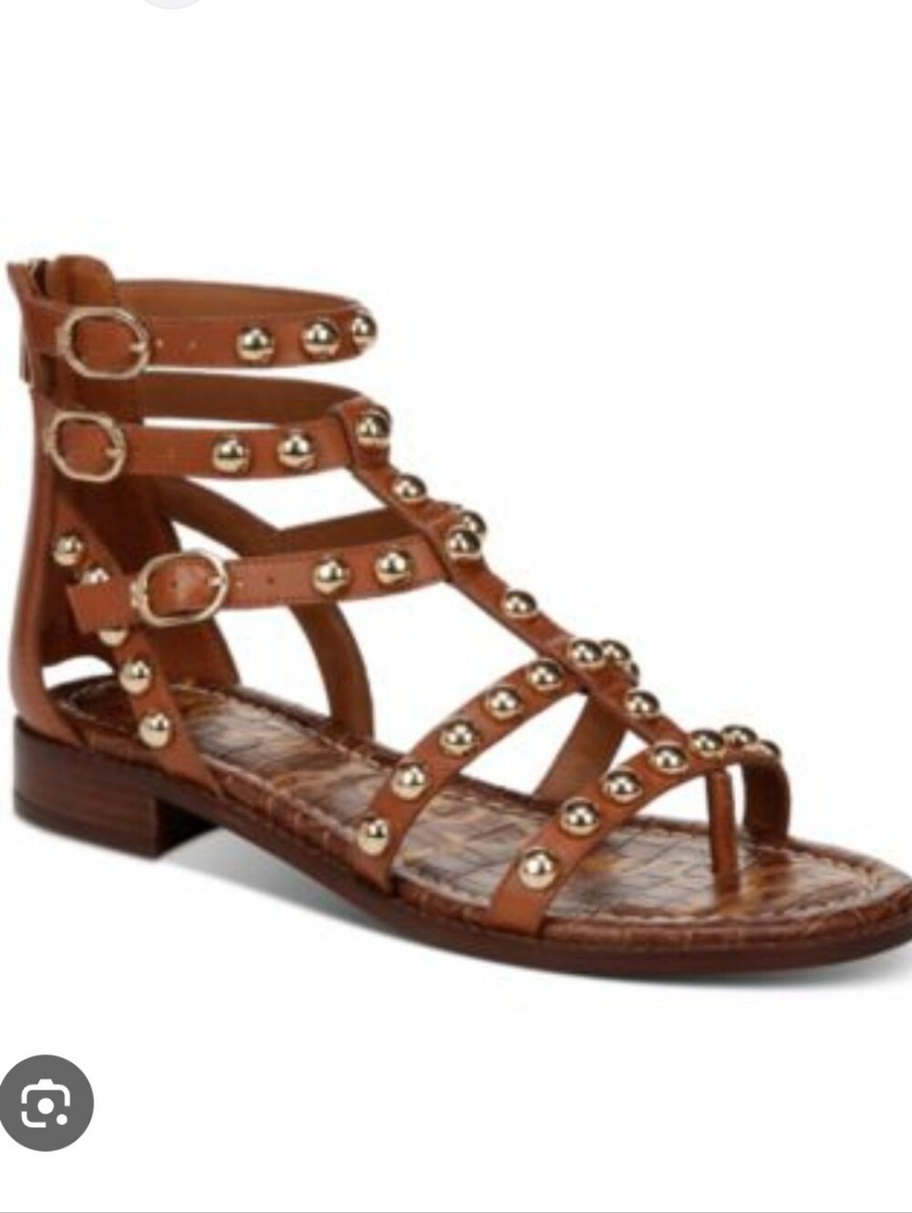 Sam Edelman Embellished Sandal Sam Edelman Gladiator Sandals Brown