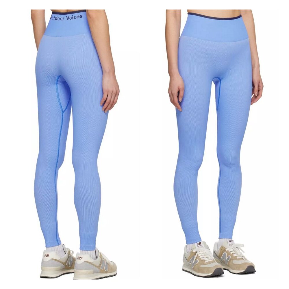 Outdoor Voices Seamless Ribbed 7/8 Leggings
