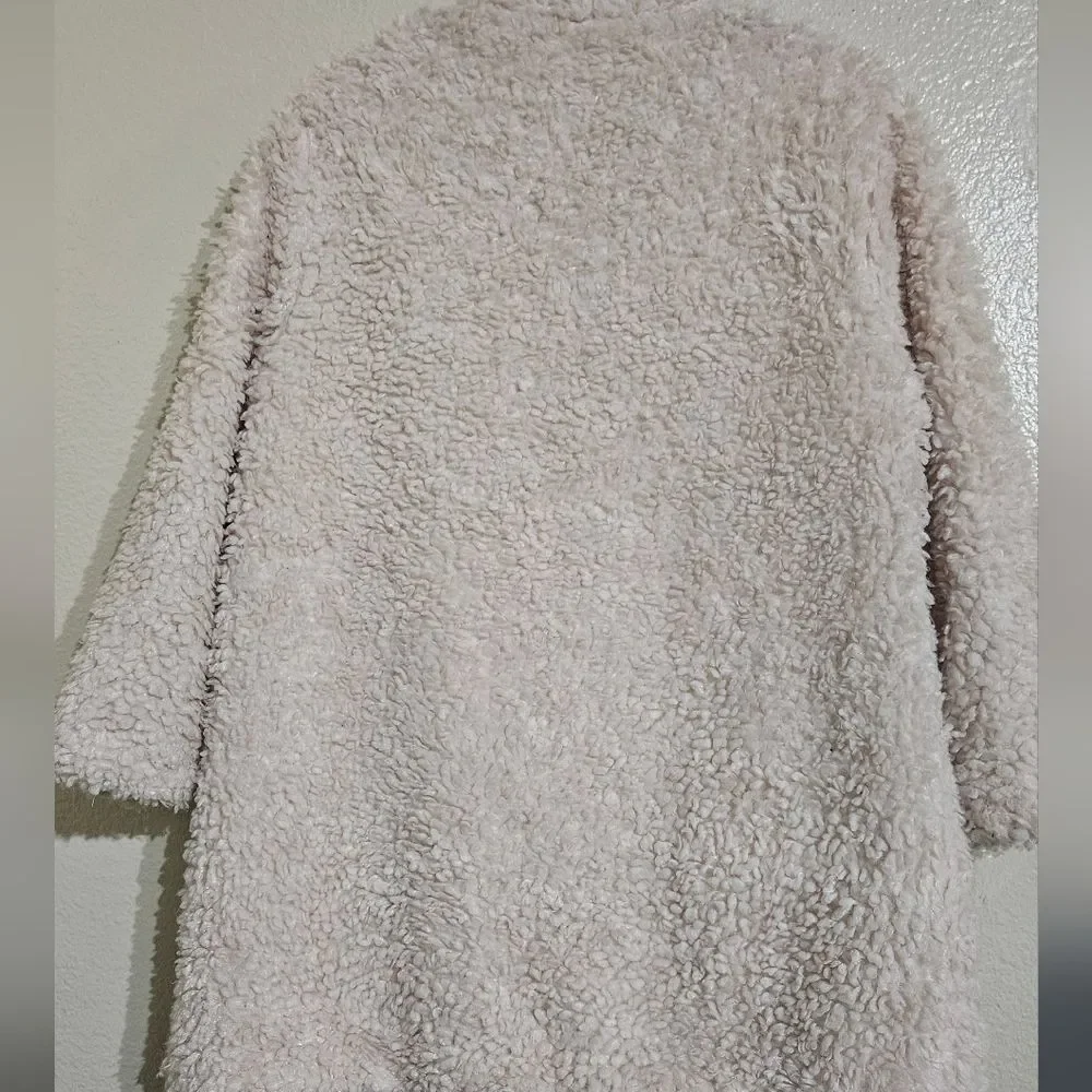 Zara Women's Cream Teddy Jacket - Picture 13 of 16
