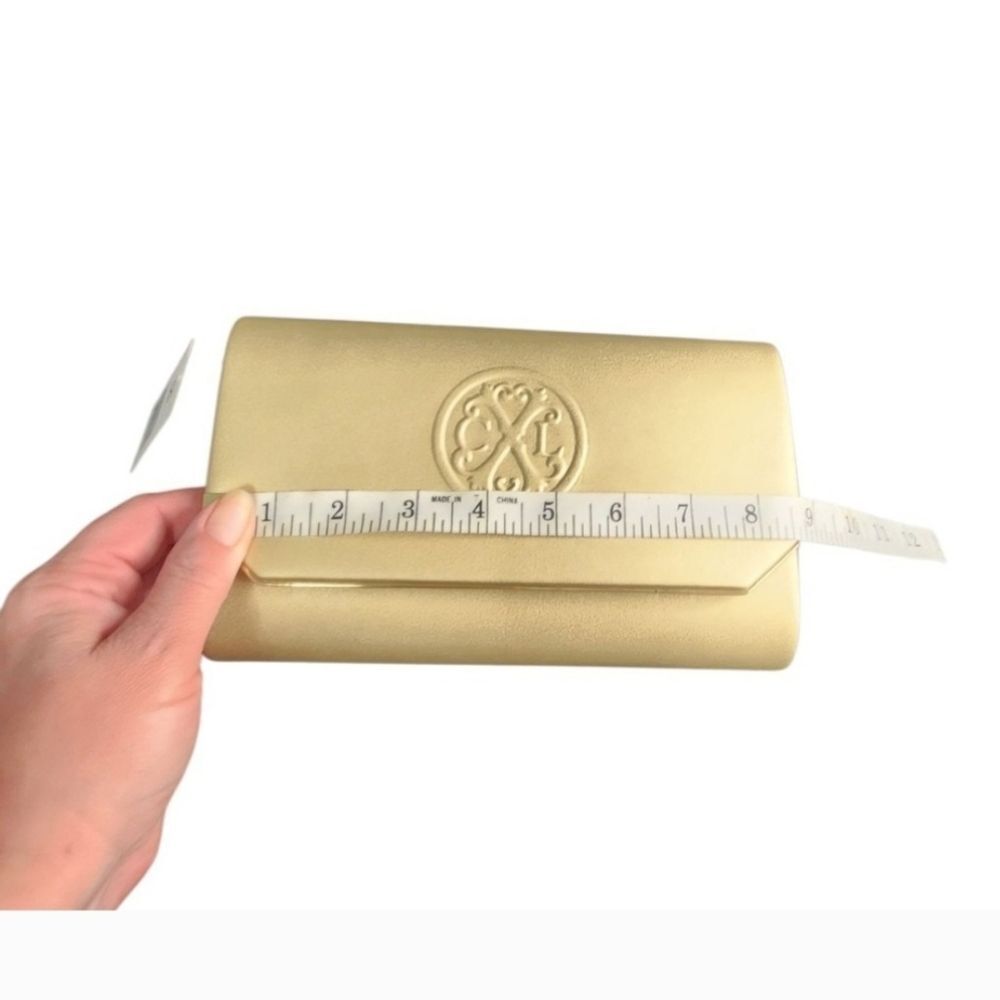 Christian Lacroix Gold Wristlet Clutch - Picture 4 of 8