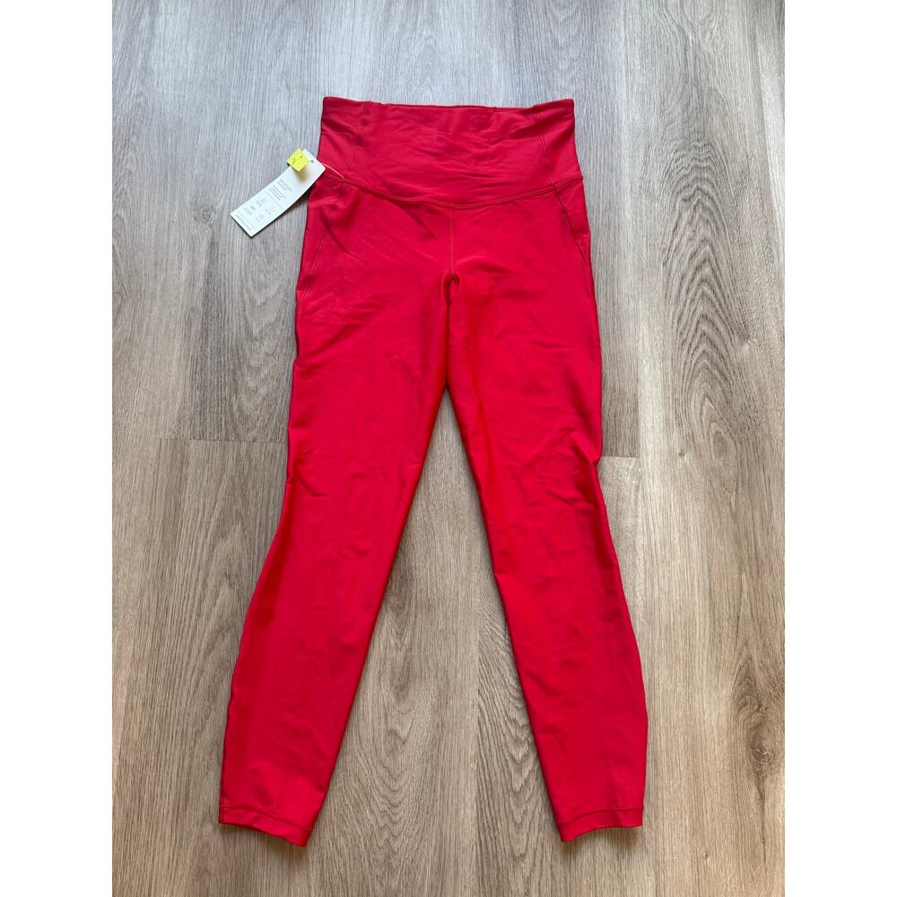 All in Motion High Rise 7/8 Length Legging, Red, NWT, Women's size Small