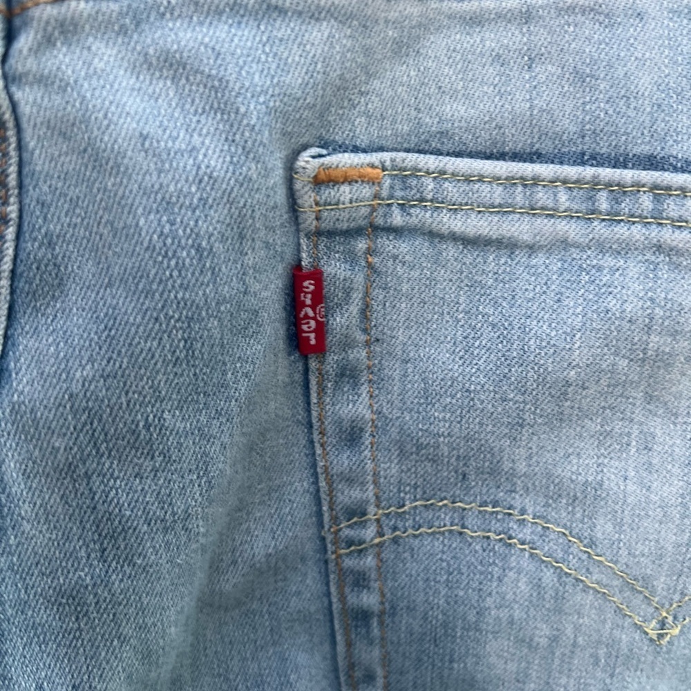 Levi's Blue Straight Jeans Classic Denim - Picture 4 of 12