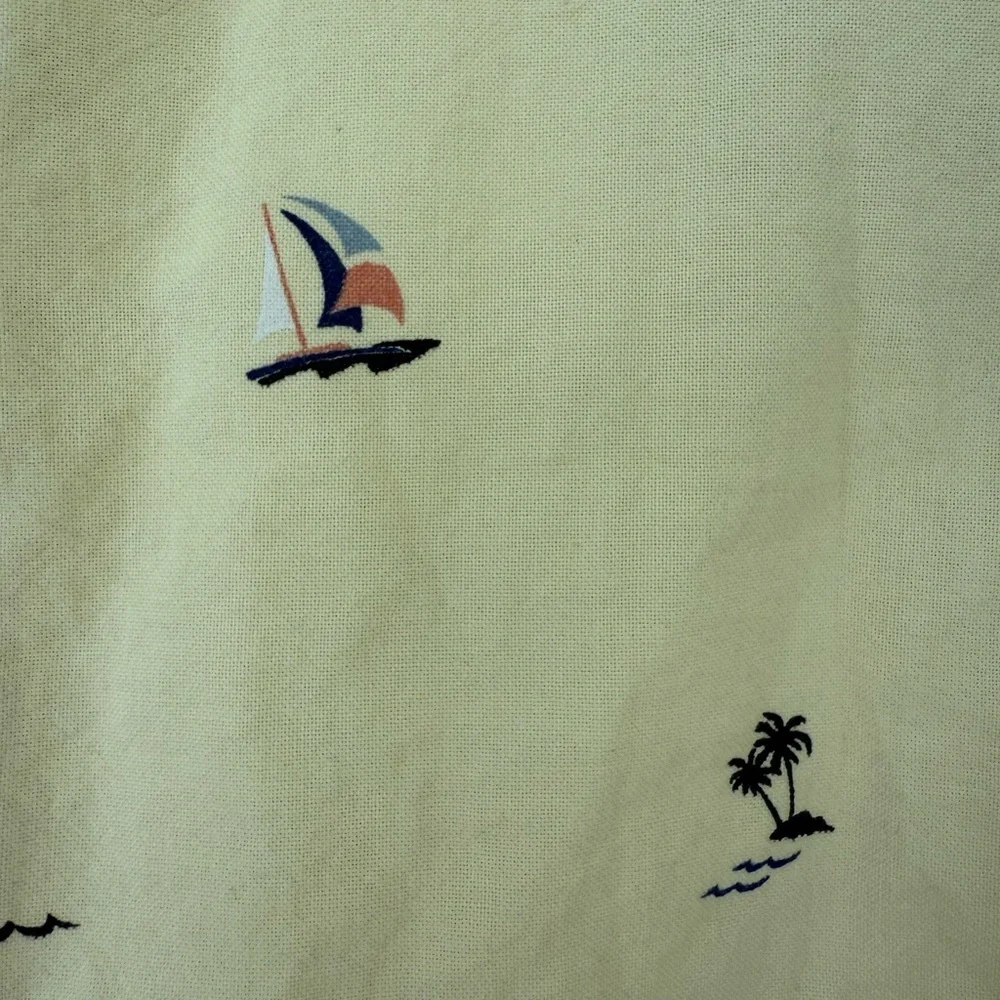 Vans Houser Button Down Sailboat Shirt - Picture 5 of 9