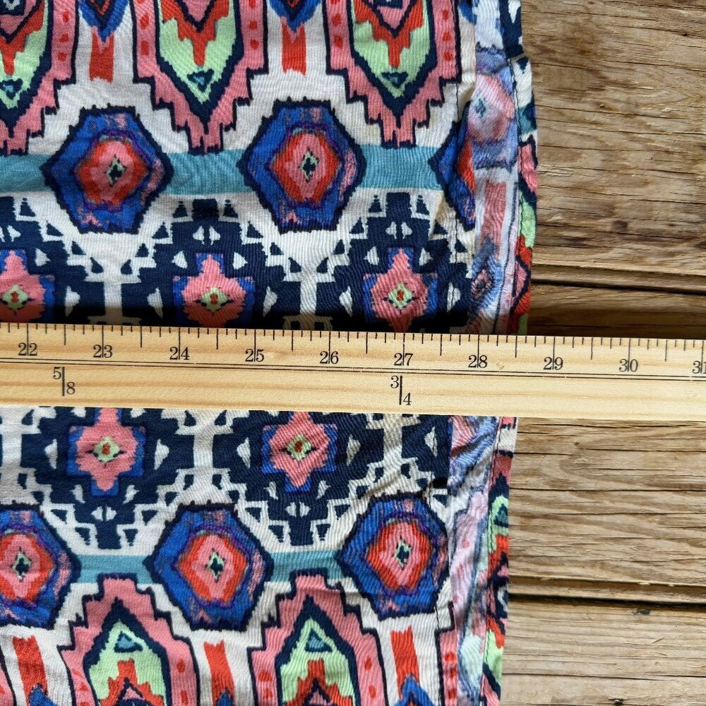 Everly Midi Dress in Aztec Print Size SM Boho Festival - Picture 8 of 9