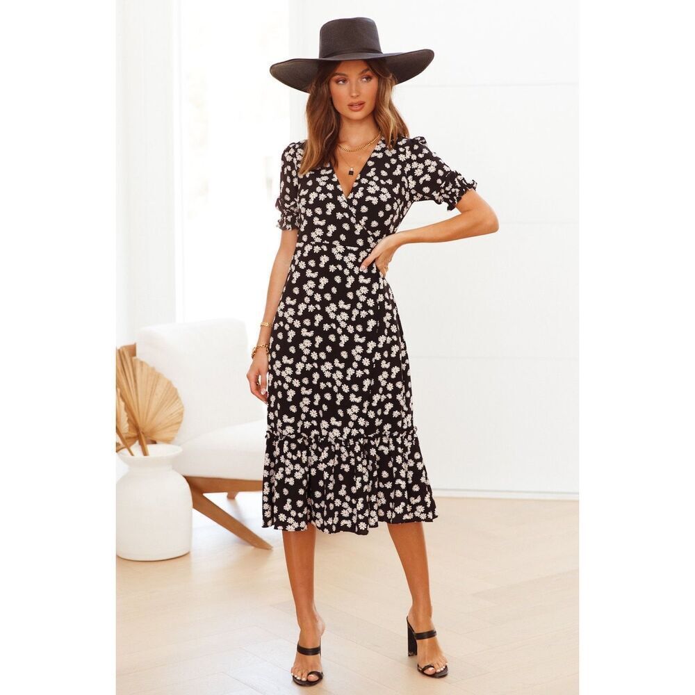 New Hello Molly Need Some Company Midi Dress Size 6