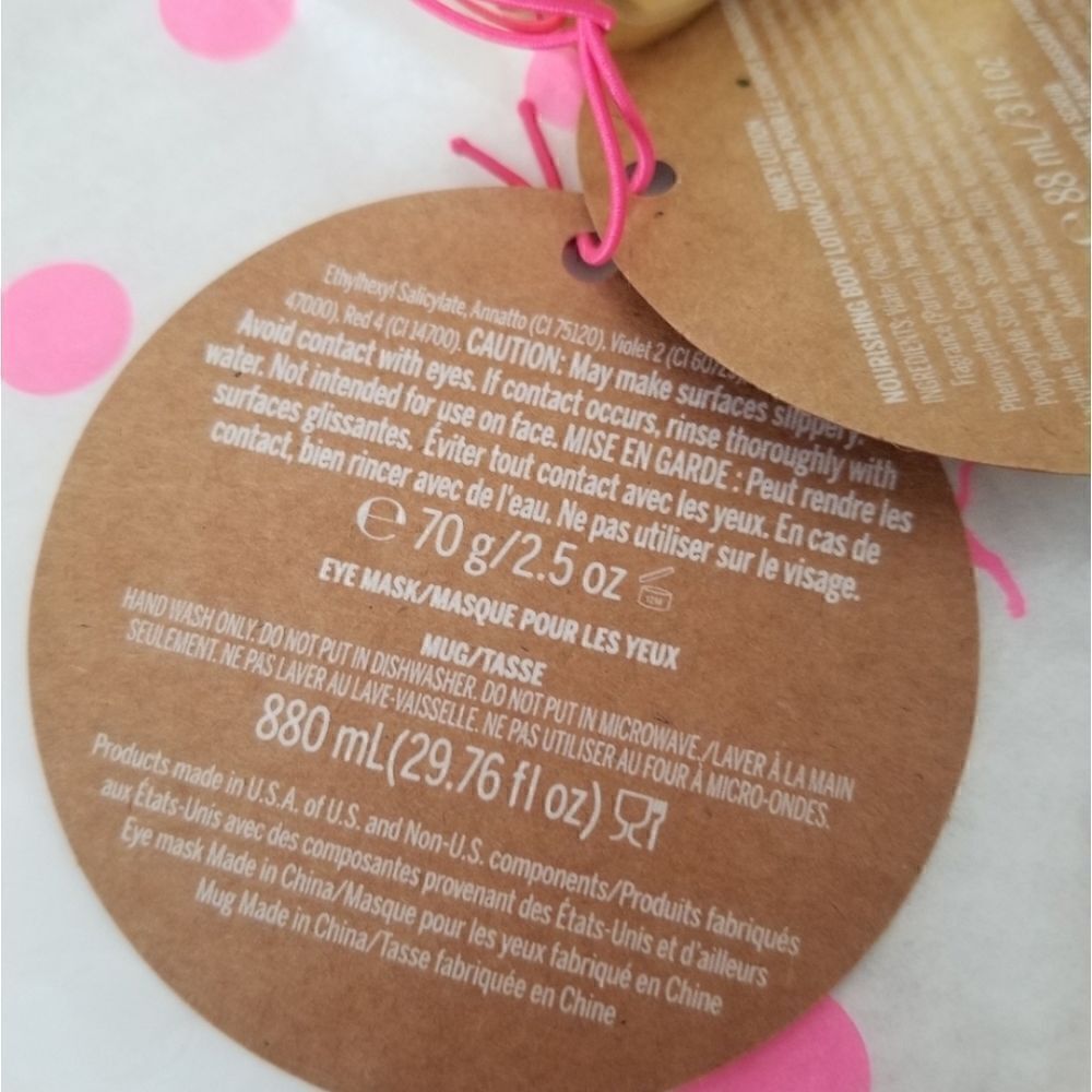 Victoria's Secret Pink Gold XL Mug gift SET - Picture 5 of 7