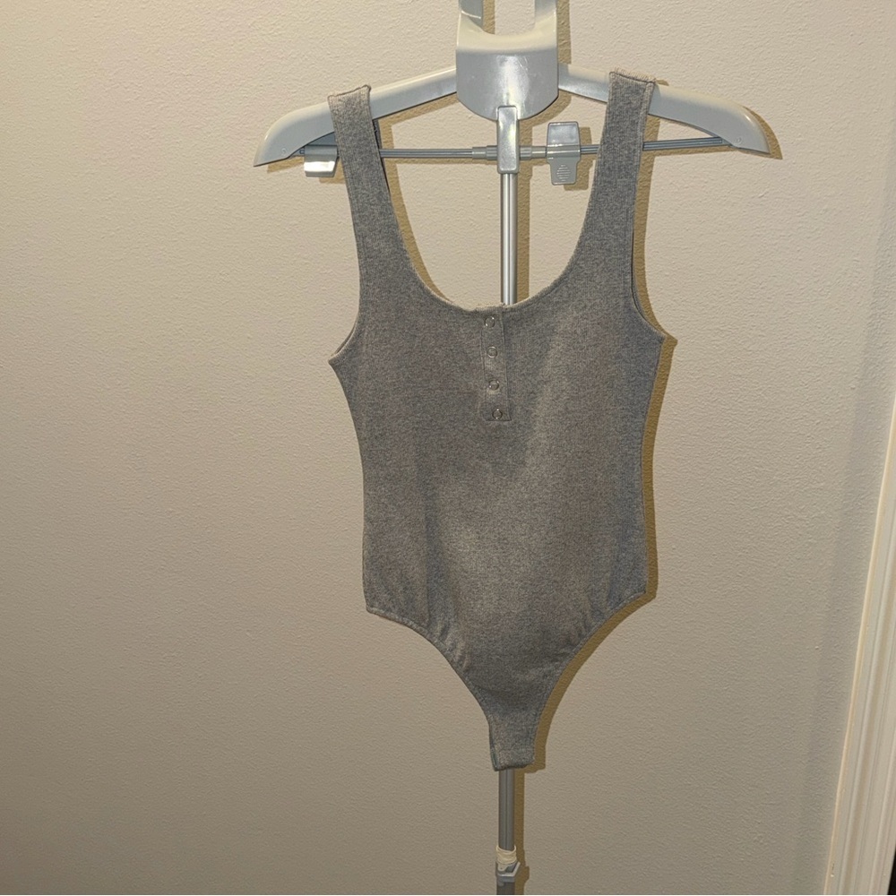 Buddy Love Gray Bodysuit