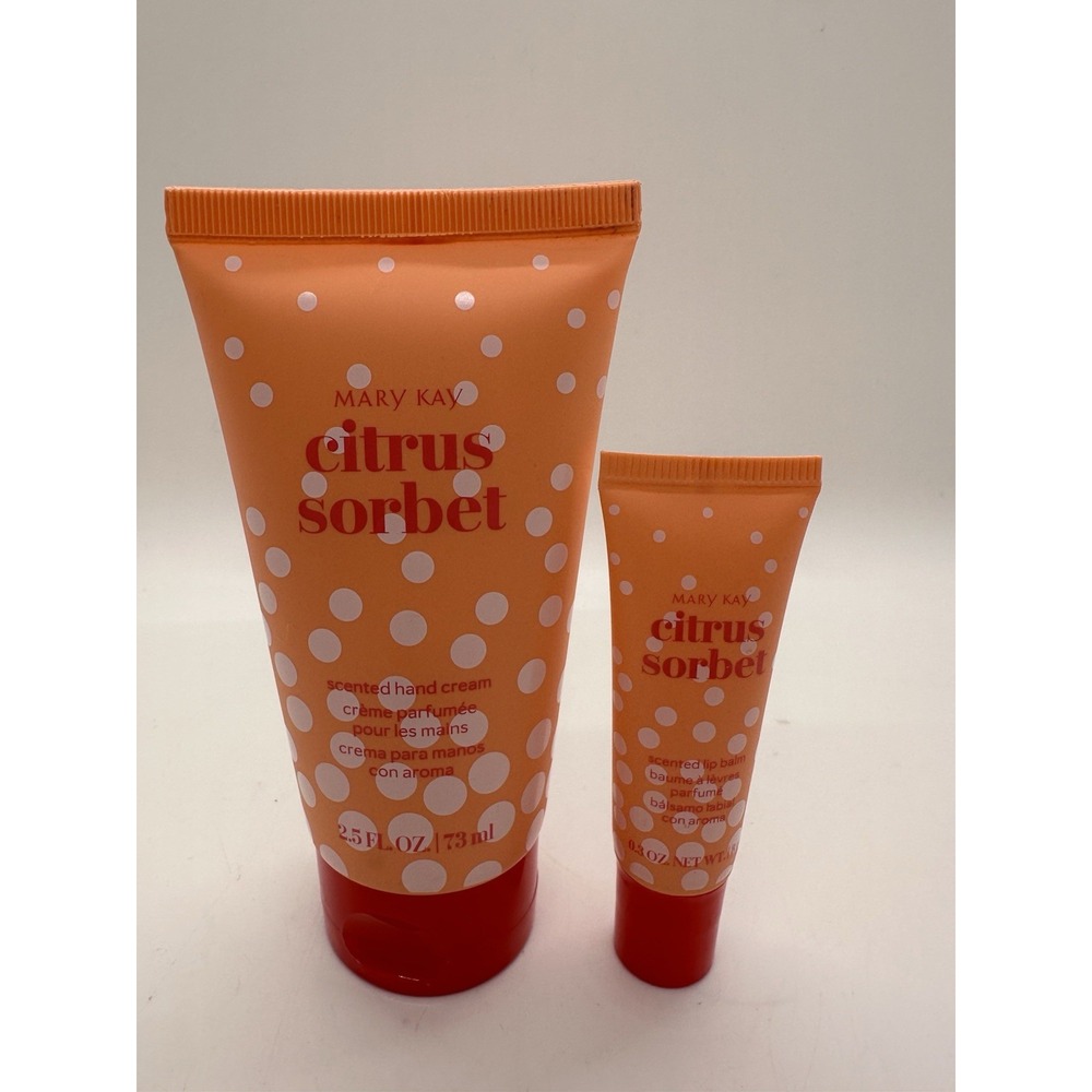 Mary Kay Citrus Sorbet Gift Set Lotion And‎ Lip Balm