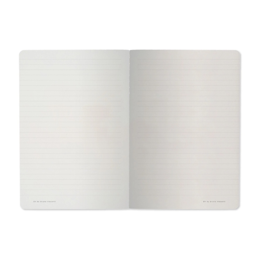 Soft Touch Poppies Floral Notebook – BV Bruno Visconti – Detailed gold embossing - Picture 2 of 3