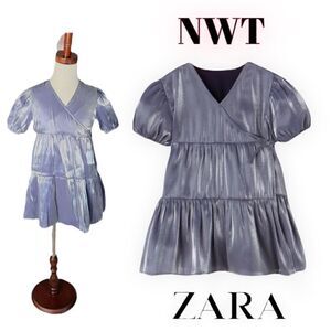 ZARA Kids | Purple | IRIDESCENT DRESS