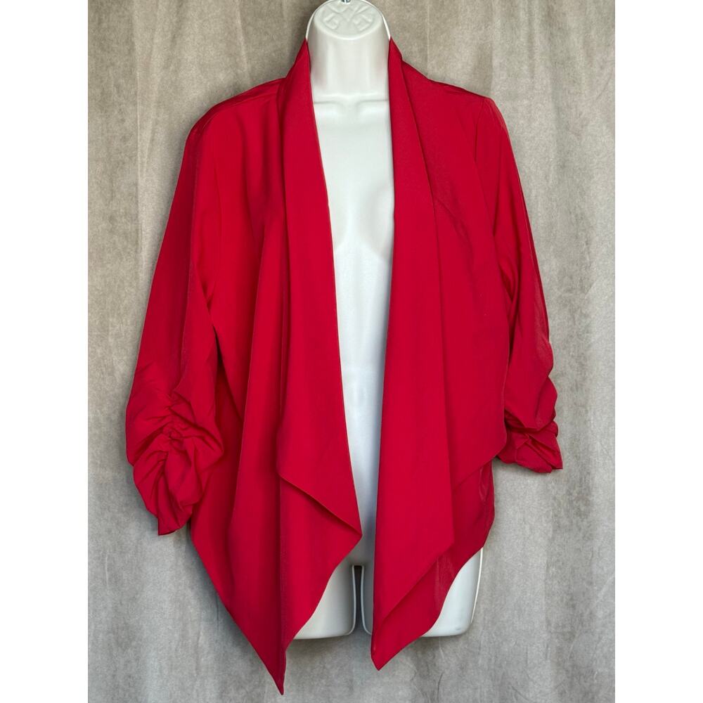 Sky Plus Red Blazer 1X NWT