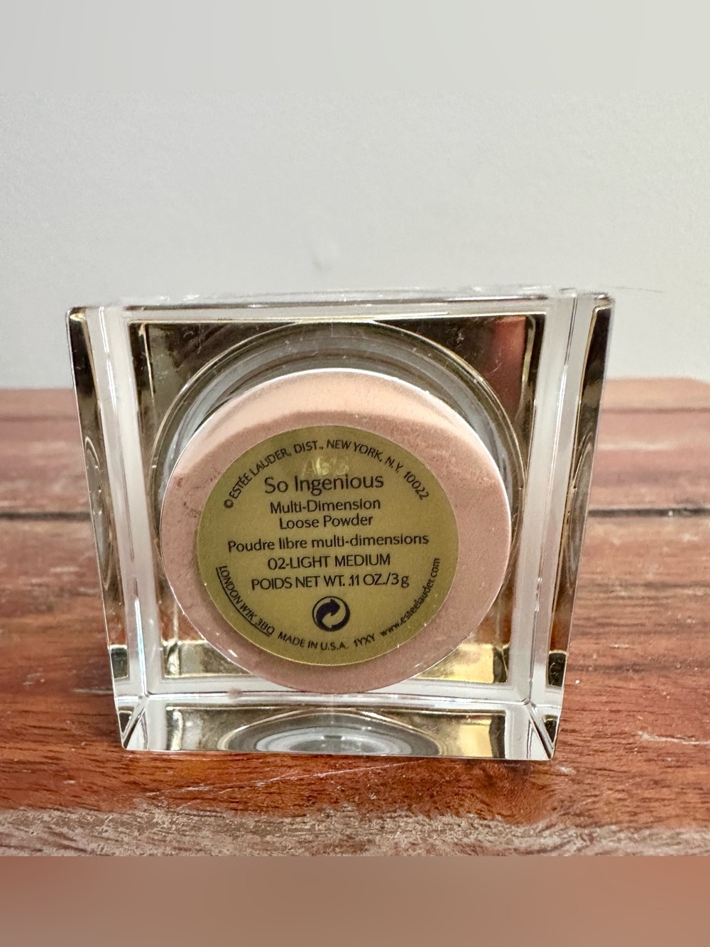 NWT Estee Lauder So Ingenious Multi-Dimension Loose Powder - Brown and Gold - Picture 3 of 5