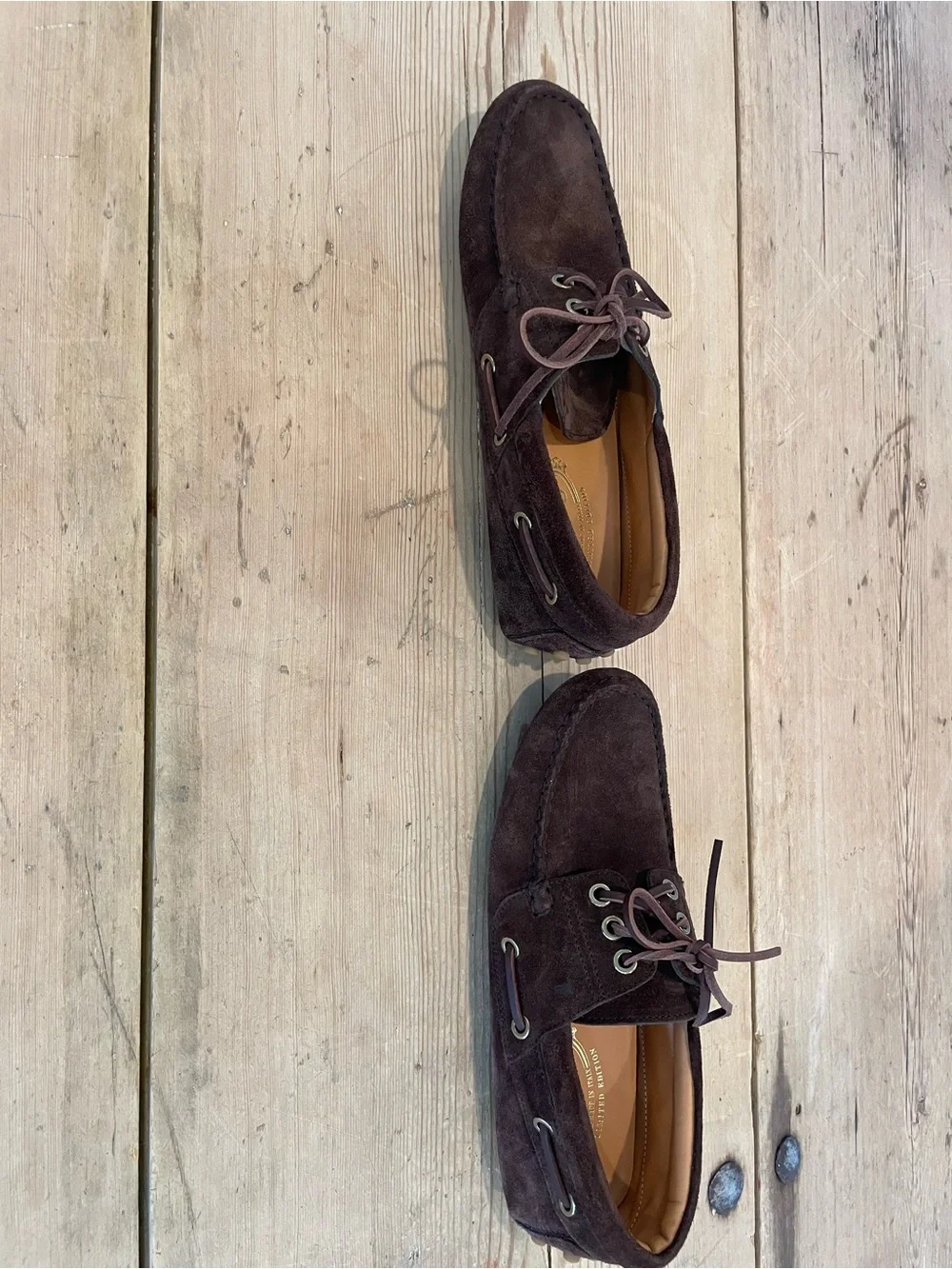 TOD'S Gommino Loafer NWOB size 37 Brown - Picture 4 of 6