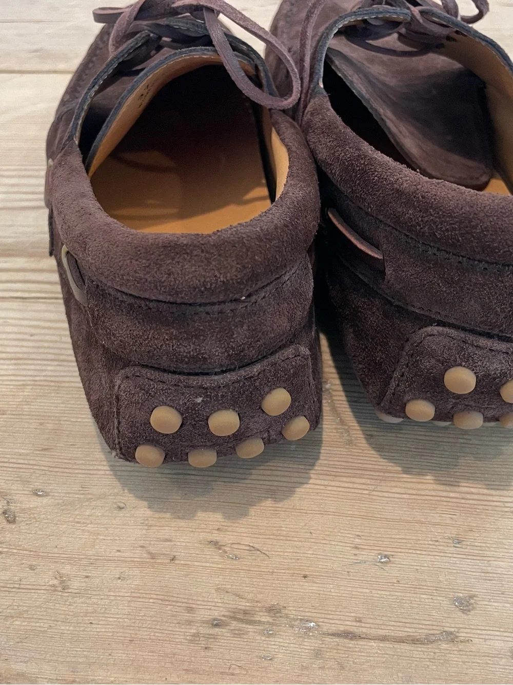 TOD'S Gommino Loafer NWOB size 37 Brown - Picture 6 of 6
