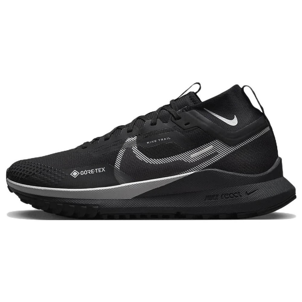 Nike React Pegasus Trail 4 GTX Gore Tex Men's Sz 7.5 Black Shoes DJ7929-001 NEW
