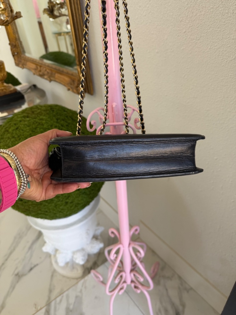 CHANEL double strap bag - Picture 7 of 14