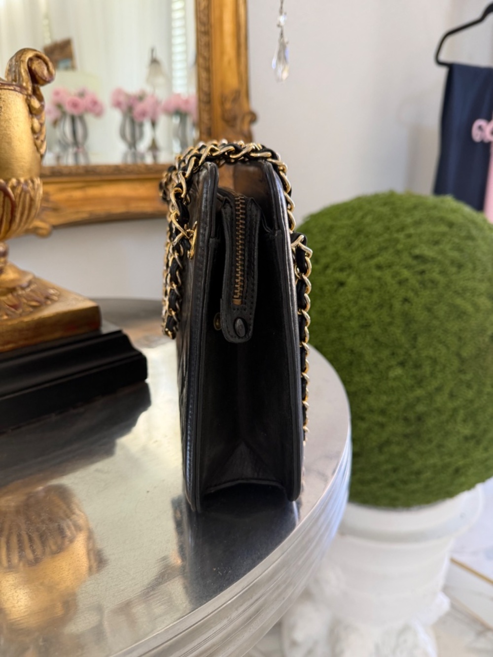 CHANEL double strap bag - Picture 5 of 14