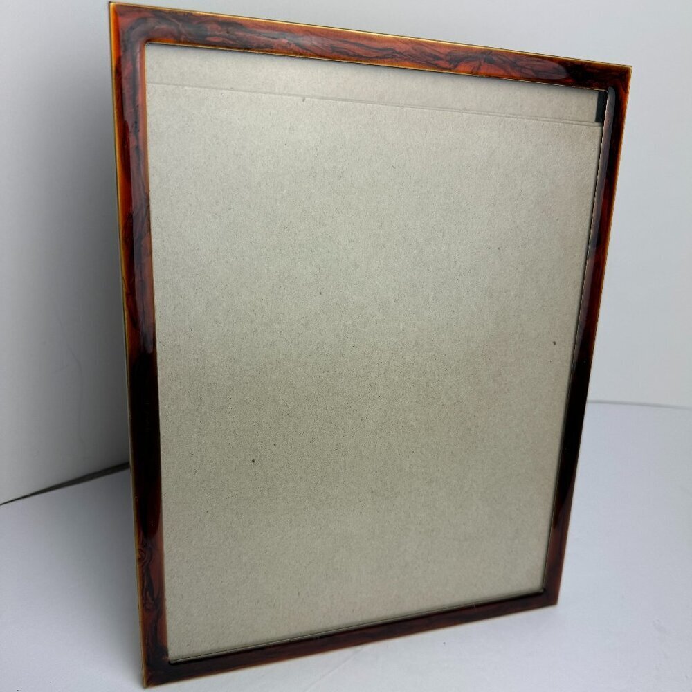 Vintage Picture Frame "Amber stone" 8" x 10"
