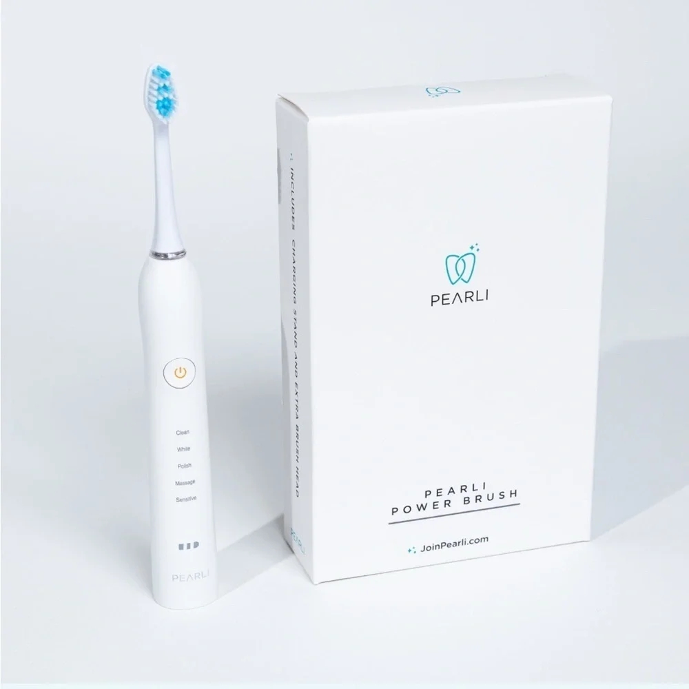 Pearli Electric Toothbrush in White - Picture 1 of 4