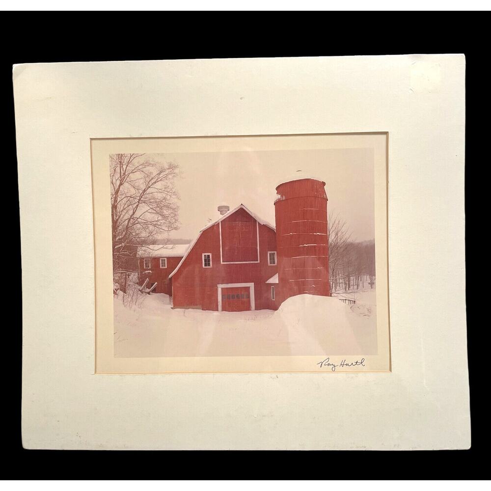 Ray Hartl County Barn Photography Art Print Number 134 Farmhouse‎ Cottagecore