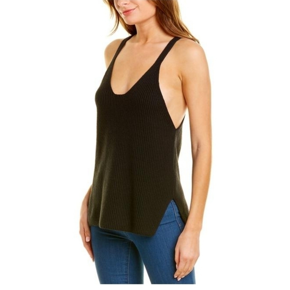 helmut Lang Ribbed Razor Back Tank - Picture 5 of 9