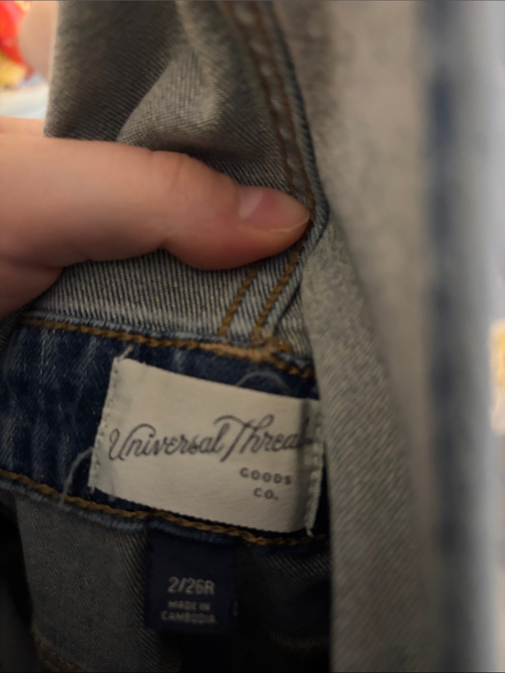 Universal Thread Women's Light Blue Denim Overalls - Picture 2 of 5