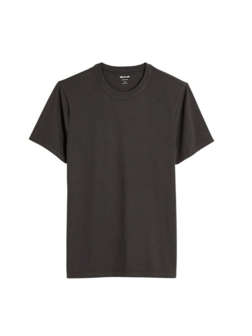 Madewell Mens Garment-Dyed Allday Crewneck Tee~Size XXL~Black Coal NWT L12 13