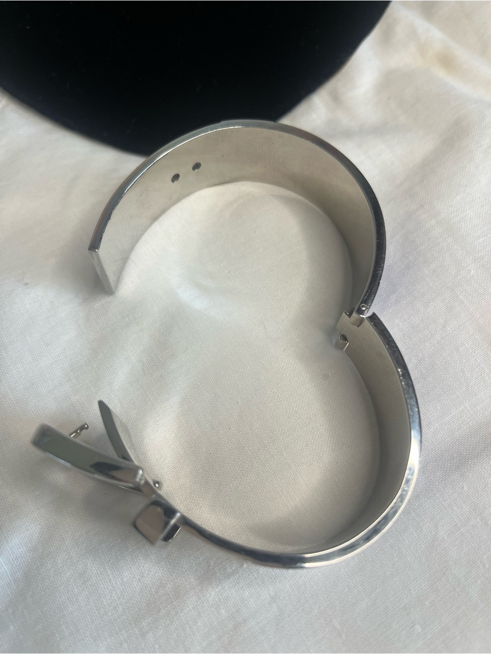 Michael Kors Silver Bracelet with Blue Accent Panel - Picture 10 of 16