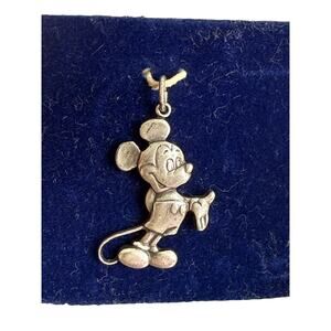 VTG Walt Disney World  STERLING SILVER MICKEY MOUSE PENDANTS