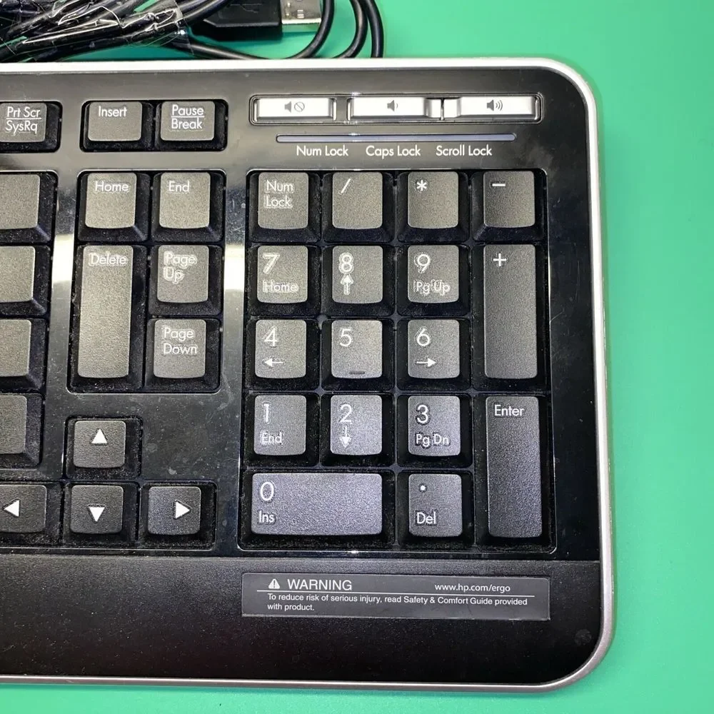 HP Keyboard Model KB2101U - Picture 2 of 7