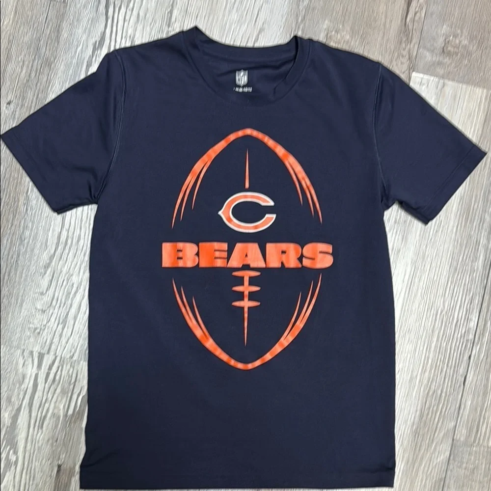 NFL Chicago Bears Youth Icon Navy T-Shirt - M - Picture 1 of 4