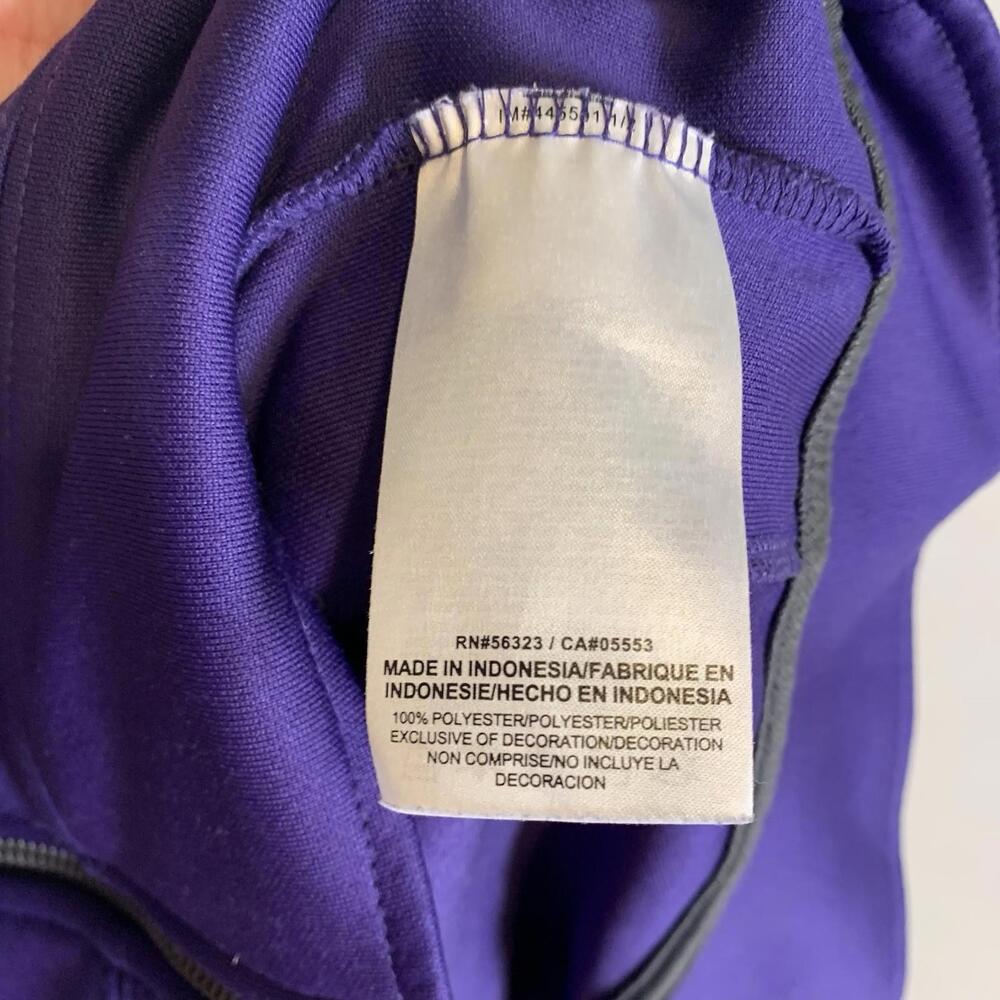 TCU Horned Frogs Nike Jacket Medium‎ Purple Team Issued #39 Nike Strike Jacket - Picture 10 of 14