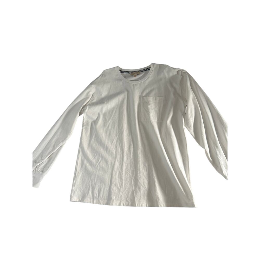 Michael Kors Men’s Modern-Fit Stretch Long-Sleeve T-Shirt – Size M - Picture 3 of 7