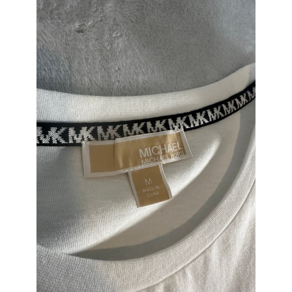 Michael Kors Men’s Modern-Fit Stretch Long-Sleeve T-Shirt – Size M - Picture 6 of 7