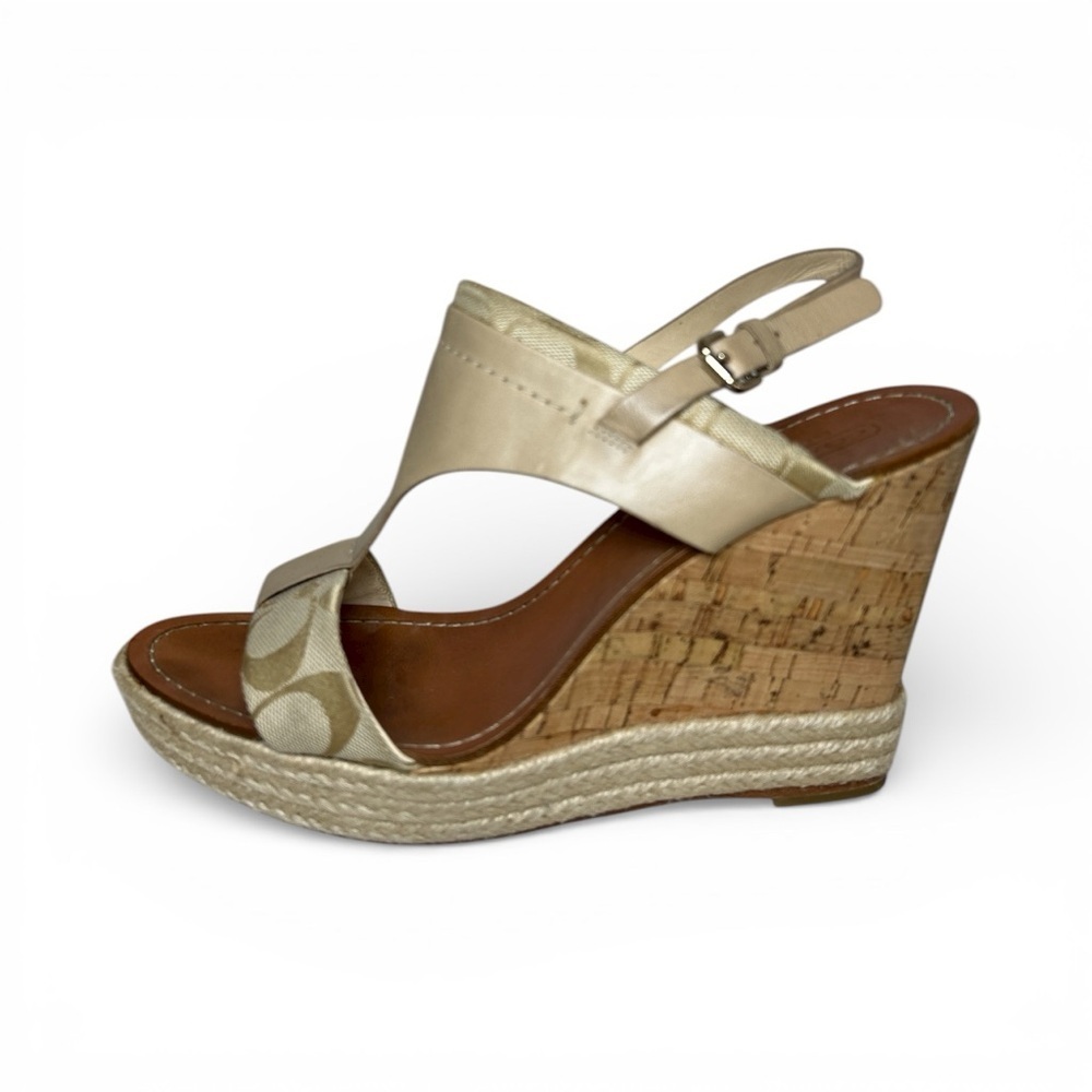 Coach Mendez Sandals Sz 9.5 - Picture 5 of 6