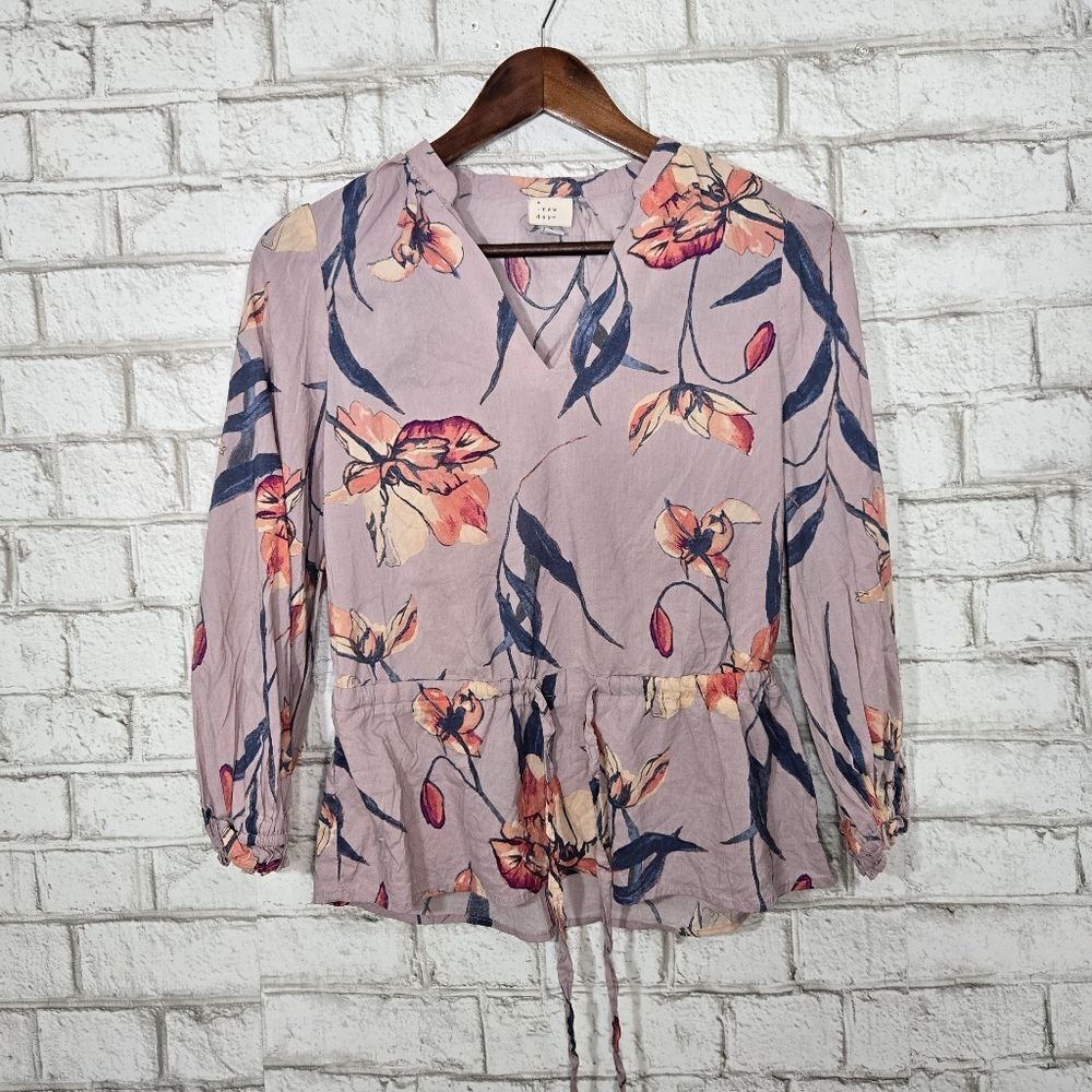 A New Day long sleeve floral top