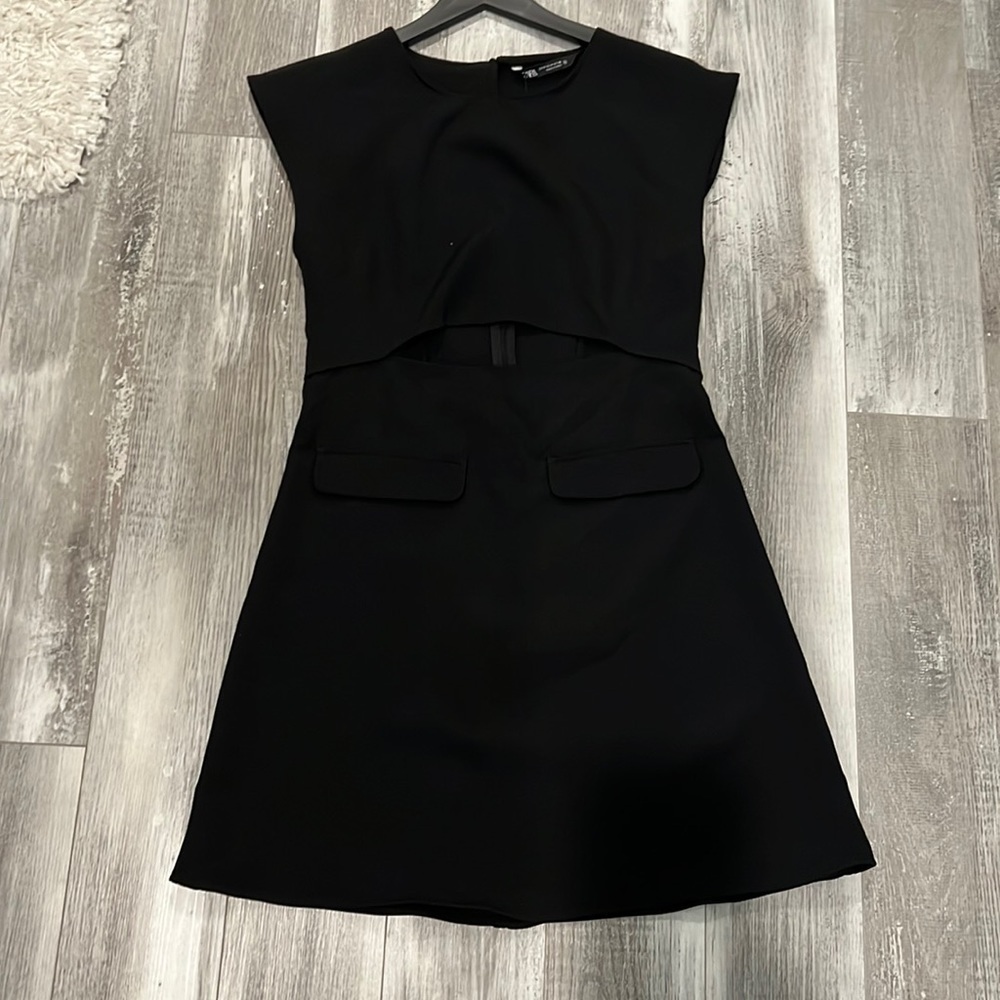 Zara Cut Out Mini Dress - Picture 7 of 12
