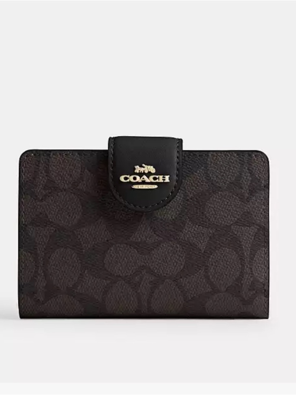 Coach Medium Corner Zip Wallet
