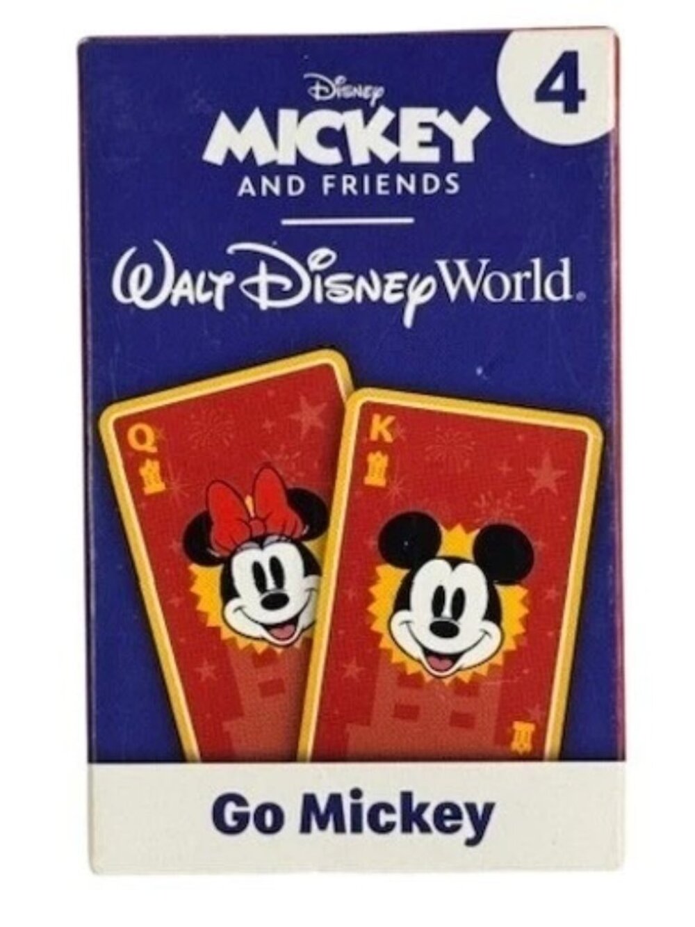 Walt Disney World Playing Cards McDonalds Happy Meal Toys Mickey and Friends