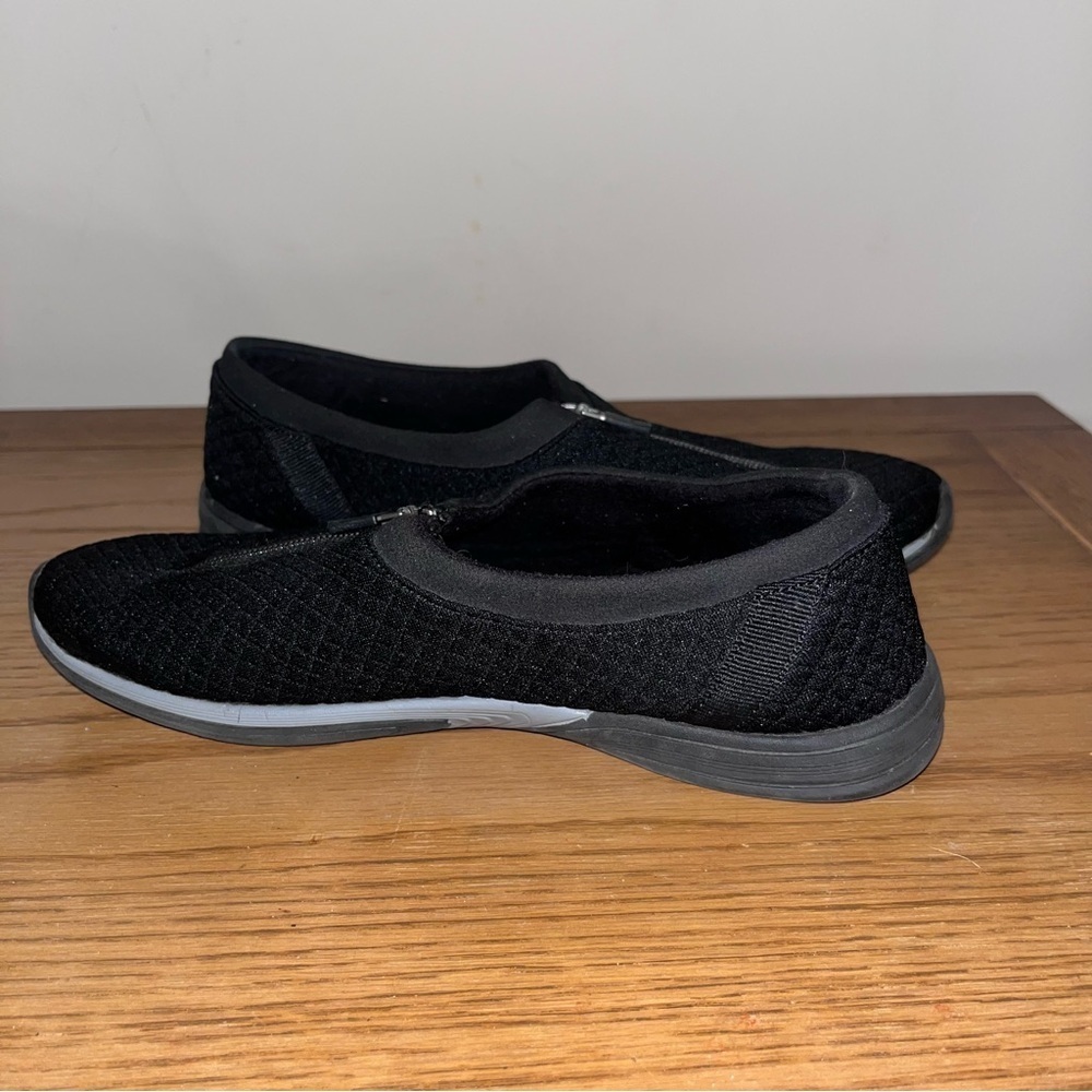 Areaole/Black Zip-Up Casual Shoes - Picture 3 of 5
