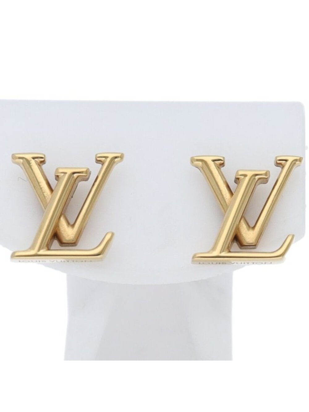 Louis Vuitton Earrings LV Iconic Brass