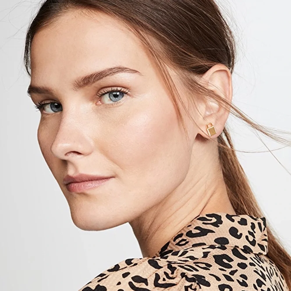 KATE SPADE • Lock And Spade Earrings - Picture 2 of 5