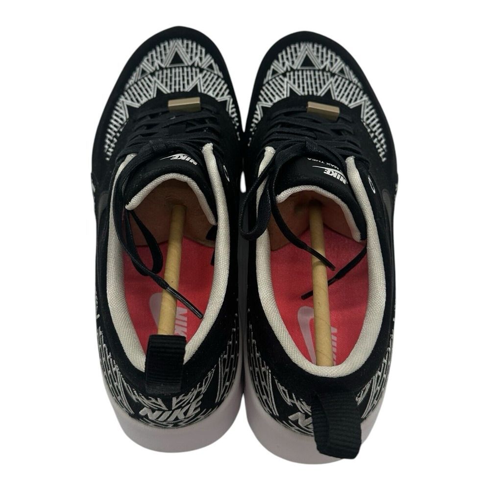 Nike Air Max Thea LOTC QS New York City Shoes Womens 7 Black White 847072-001 - Picture 9 of 10