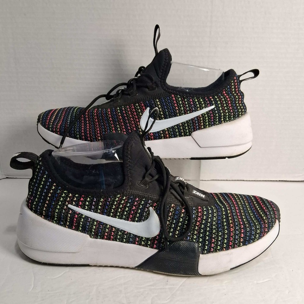 Nike Air Zoom Pegasus 35 Multi Color Flyknit Running Shoes Youth 7Y Womens‎ 8.5