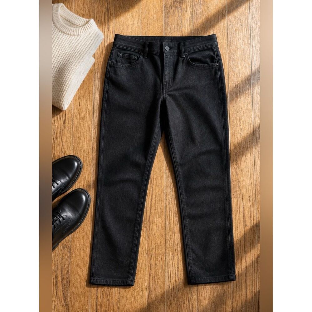 Torrid Women's Crop Bombshell Black Skinny Jeans Size 16 EUC